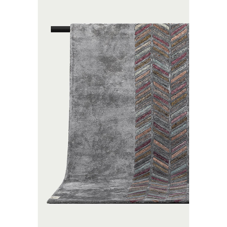 Gracie Oaks Harlequin Handmade Area Rug Wayfair.co.uk